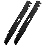 Mulching Blades 120-9500-03 Compatible with Toro 30" Timemaster 116-6358-03 Blades, Fit for Toro 21199 20200 22200, Compatible for Exmark Lawn Tractor Commercial 30 Series (2 Pack)