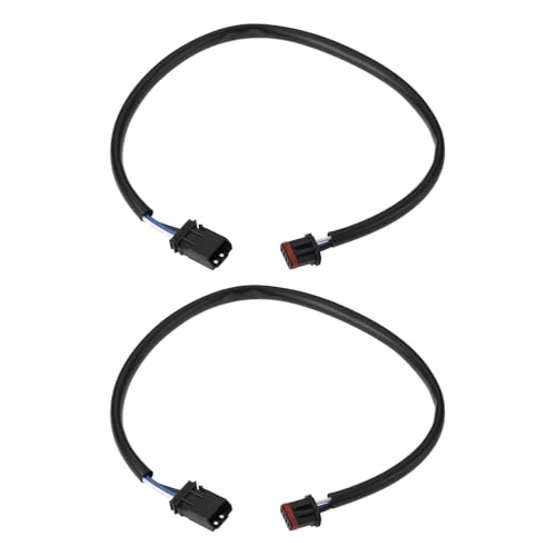 SG Store Lot de 2 Rallonges de Câblage pour Clignotants Avant 4 Broches 72908-11 72907-11 12 V Compatibles avec Harley-Davidson