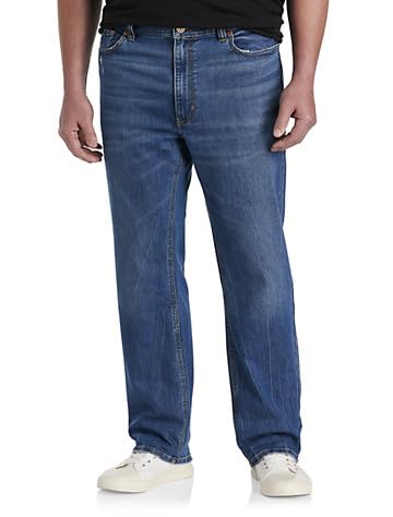 True Nation by DXL Men's Big and Tall Vintage Athletic-Fit Jeans