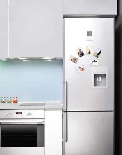 QWORK® 50 Stück Mini Magnetisch Bilderrahmen für Fotos 7 x 4,5 cm, Klares Acryl Bilderrahmen für Kühlschrank Hochzeiten Parteien