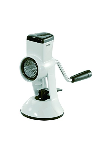 Gefu Almond And Parmesan Mill, With Suction Foot And Screw Clamp, Stainless Steel And Plastic #TOP30