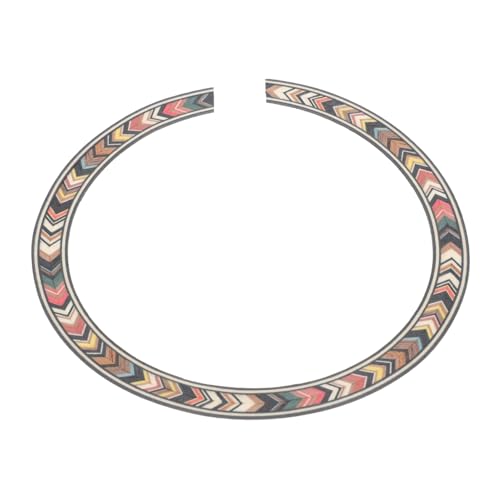 ERINGOGO Solid Veneer Guitar Sound Rosette Inlay Durable Acoustic Guitar Decoration Accessory Fits Classical and Acoustic Guitars Design for Match and Enhanced