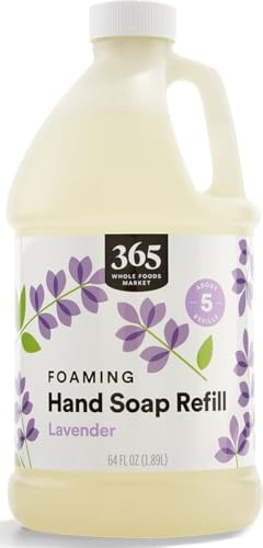 Image of 365 by Whole Foods Market, Foaming Hand Soap Refill, Lavender, 64 Fl Oz