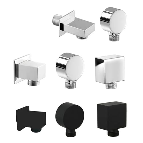 Salida de agua doble G1/2" empotrada ZHGUIMING para ducha negra D 4
