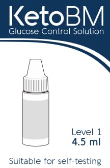 KetoBM Glucose Control Solution, Level 1