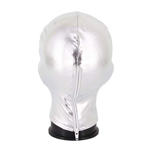 Image of Metallic Cycling Face Neck Mask Hat Ultra Balaclava Hood