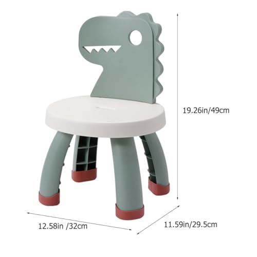 Tabouret dinosaure chaise enfant avec dossier pour école maternelle et chambre - 6