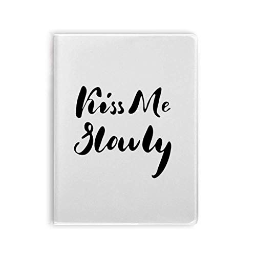 Carnet de notes Kiss Me Slowly souple et élégant pour des écrits d'exception