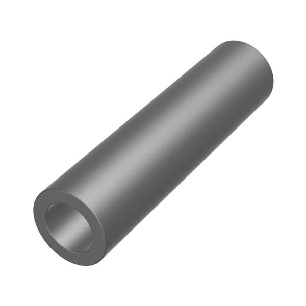 Steel Spacer 1/2" OD x 5/16" ID, Round Spacer Unthreaded Standoff Bushing Plain Finish, Fits Screws, Bolts 5/16" or M8, Metal Spacers Online (2"