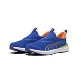 [PUMA] [プーマ] スニーカー クルーズ PROFOAM EASE IN JR カモ ユニセックス子供 25年春夏カラー ビビッド ブルー/シー ケルプ/オレンジ グロー(07) 25.0 cm