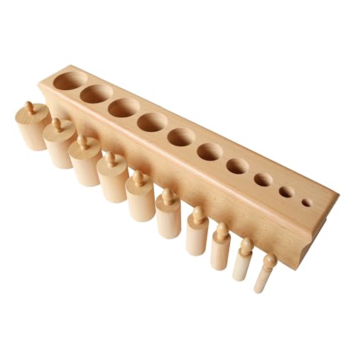Image of MONTESSORI OUTLET Cylinder Block (Part 2) for Children Aged 3-6 Montessori Education at School and Home
