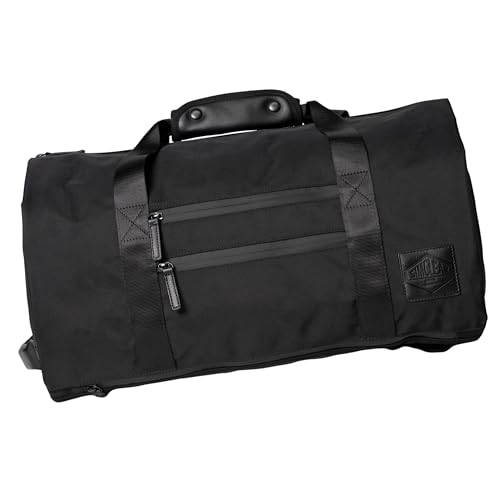 (シムクリア) SIMCLEAR TSUNAGU BAG TRAVELLER PLUS ガーメントバッグ メンズ 40L 50L 多機能 ボストンバッグ スーツバッグ 3泊4日 4泊5日 トラベラー 大容量 メンズ ビジネス 撥水性 (ブラック)