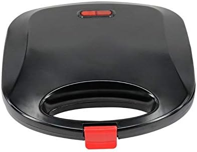 トラスト キッチン調理器具湾曲したストライプオメレットパンワッフルサンドイッチメーカー焦げ付き防止コーティングクールタッチハンドル滑り止め足