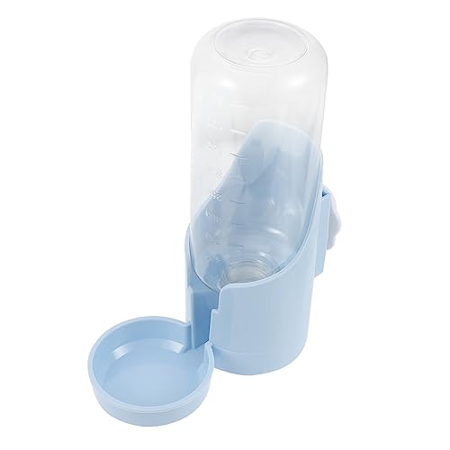 Kisangel Dispensador De Agua Automático para Botella De Plástico Colgante Contenedor De Agua para Periquitos Palomas y Pequeños Roedores