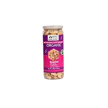 Blessfull Healing Organic Natural, Vegan Sea Salt Roasted Halves/Pieces Cashew Nuts Crunchy Kaju 150 Gram