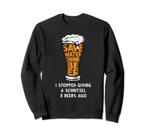 Dejé de dar un Schnitzel 3 Hace cervezas Oktoberfest Vintage Sudadera