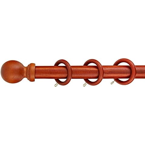 Kestral Lincoln 28mm Wooden Curtain Pole Cover