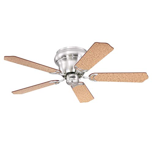 Image of Westinghouse Contempra Trio Ceiling Fan with Light, 42-Inch, Brushed Nickel