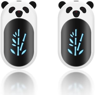 Hand Warmer Rechargeable 2 Pack, Cute Panda Shaped 6000 mAh Elect...