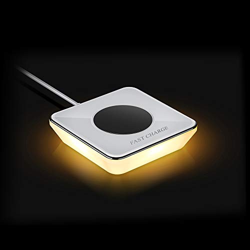 Splenssy Nachtlampje en draadloze oplader, compatibel met alle QI-standaardtelefoons - Image 5