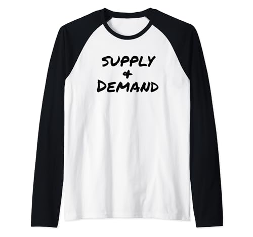 Oferta & Demanda Camiseta Manga Raglan