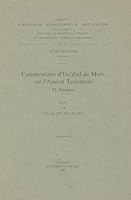 Commentaire D'Iso'dad de Merv Sur L'Ancien Testament, VI. Psaumes 9042904747 Book Cover