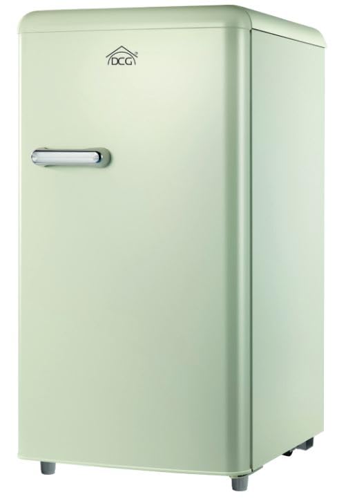 Dcg Frigo Monoporta Linea Retro' 100lt E Crema Mf100c