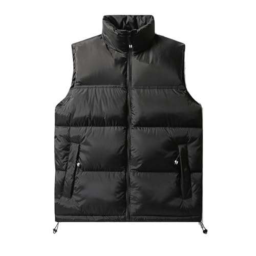 Chalecos ligeros de invierno con cuello alto cálido para una protección térmica total