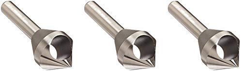 KEO 53512 Cobalt Steel Single-End Countersink, Uncoated (Bright) Finish, 82 Degree Point Angle, Round Shank, 5/16