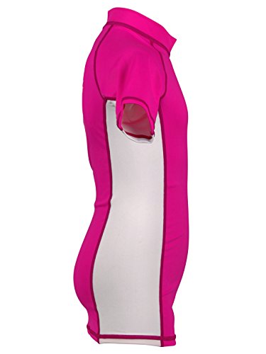 Youth Kids Sun Protection Short Sleeve Rash Guard Swim Shirt3