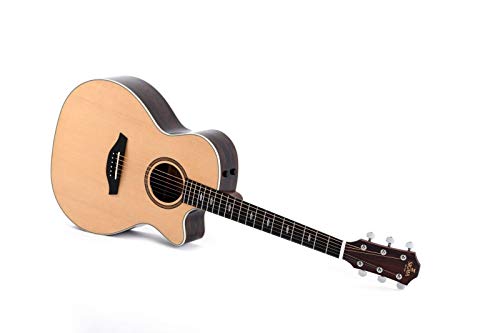 Sigma Guitars GZCE-2+ – Série moderne. - Les Beatles, Paul McCartney, John Lennon, RIngo Starr, George Harrison Sigma Guitars GZCE-2+ - Série moderne. – Image 4