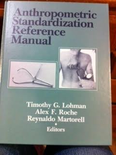 Hardcover Anthropometric Standardization Reference Manual Book