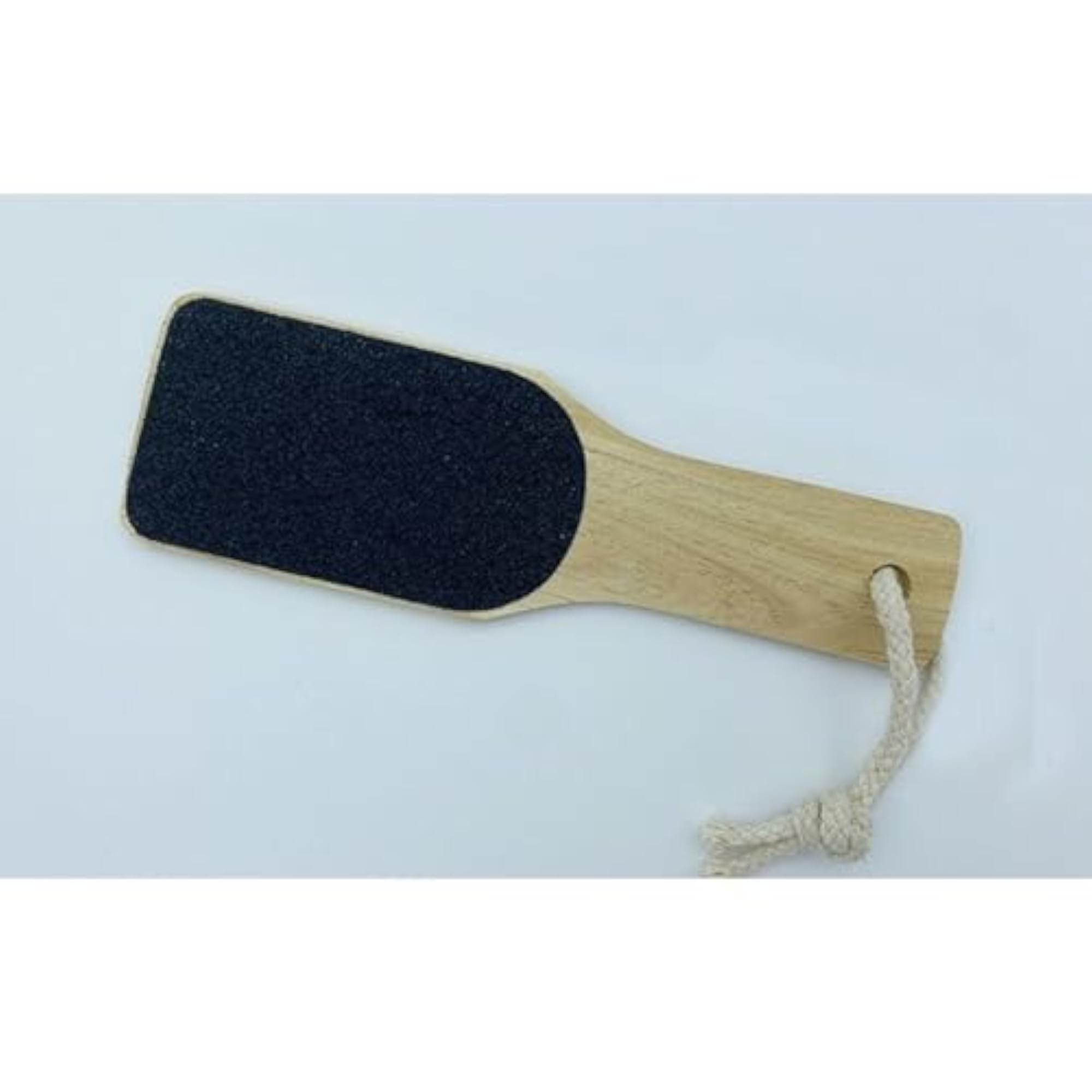 Wooden Foot Scrubber with Double Sided Rasp for Dead Skin