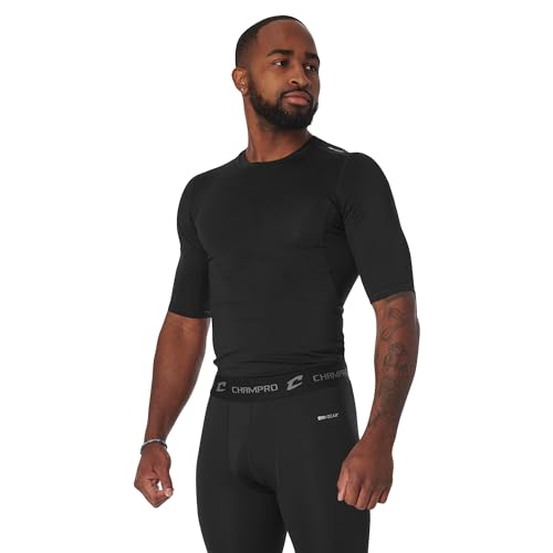 CHAMPRO Youth Polyester/Spandex Lightning Compression Shorts4