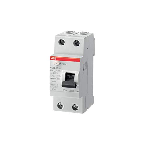 Abb-entrelec - Interruttore differenziale fh202ac-40/0,3 2 poli 40a ac 300ma