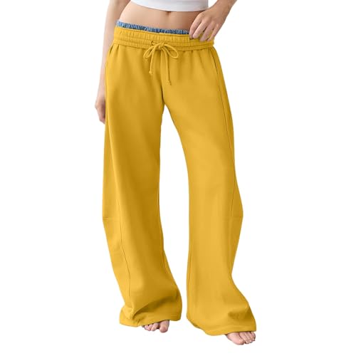 Pantalon de jogging baggy élégant pour femme confectionné en molleton lourd premium