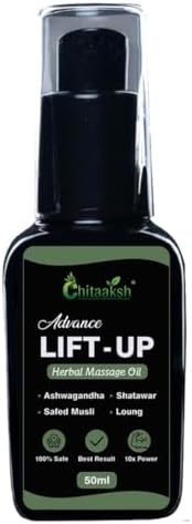 Lift Up Herbal Massage Oil | 100% Results With Clinically Proven | Pure and natural Massage Oil For Men | 50ml