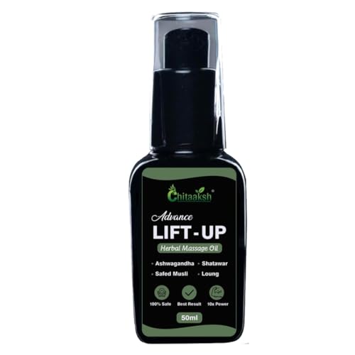 Lift Up Herbal Massage Oil | 100% Results With Clinically Proven | Pure and natural Massage Oil For Men | 50ml