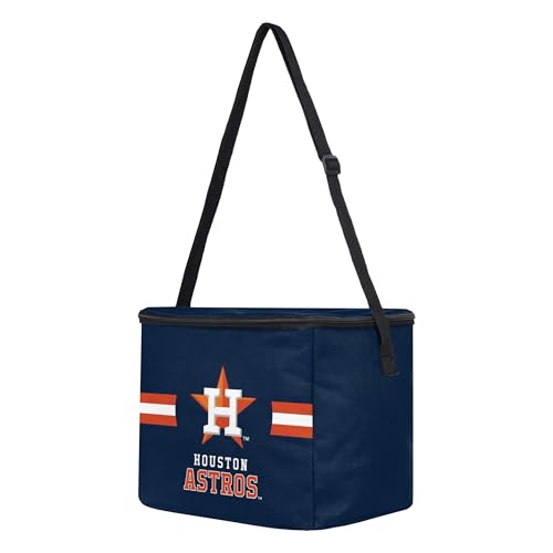 Image of FOCO MLB Officially Licensed Primary Logo Team Stripe 6 or 12 Pack Soft Insulated Game Day Baseball Lunch Tote Cooler