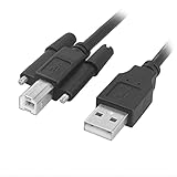 Fiche USB 2.0 type A vers fiche B fixable