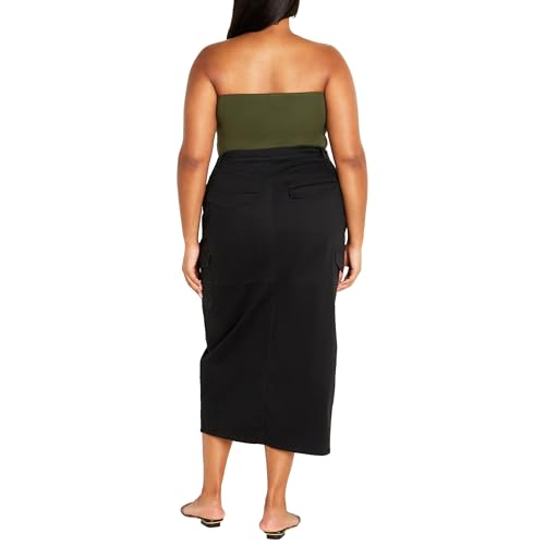 City Chic Plus Size Skirt, Halo Maxi Skirt2