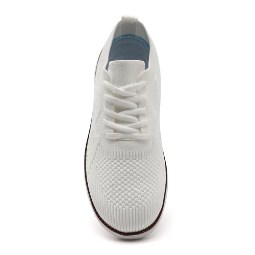 Image of Men Non-Slip Work Shoes Tennis Gym Sneakers Breathable Slip Resistant Lightweight and Comfortable for All-Day Wear Sports and Walking