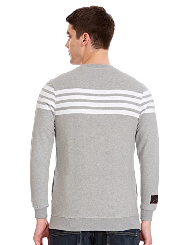 Image of Spykar Men's Cotton Round Neck Sweatshirt