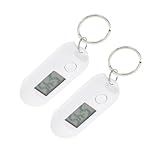 Idéal pour divers contextes : adapté aux examens, aux études et aux environnements , cette montre à respecter du temps et à gérer votre temps efficacement, montres de poche avec porte-clés, mini montre porte-clés numérique