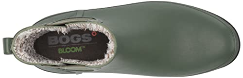 Bogs Women's Amanda Plush Ii Chelsea Boot, Green Ash, 10 #TOP4