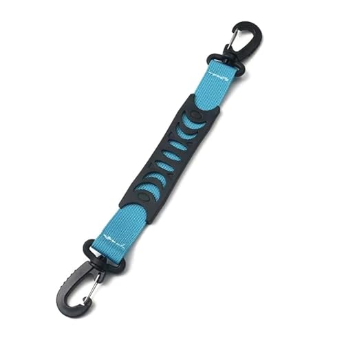 Correa de nailon para ahorrar esfuerzo, tela de nailon de alta resistencia para colgar en el coche o campo de entrenamiento, mango de patines de nailon