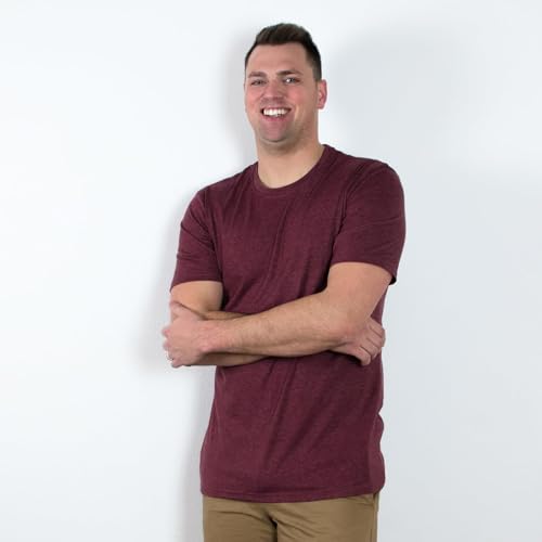 Image of TallSlim Men's Original Crewneck T-Shirt, Slim Fit