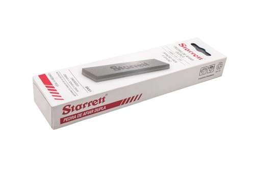 Starrett Schleifstein Doppelseitig 120 und 320 Körnung 8 (200mm) - KBKS1, Grau