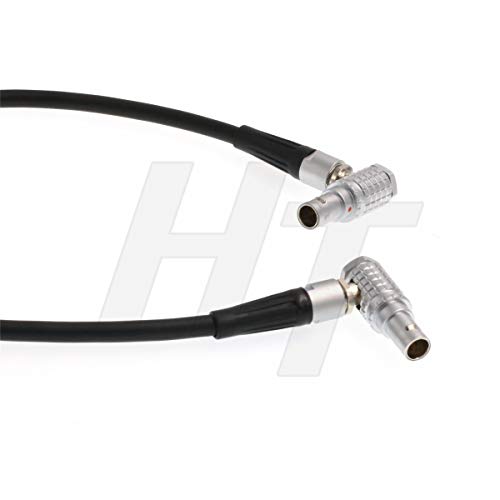 Cable de código de tiempo de 5 pines con bloqueo y conectores simétricos en ángulo 3