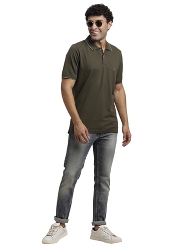 Image of Turtle Men Poly Cotton Solid Polo Tshirt || Cotton T-Shirt ||Polo T-Shirt